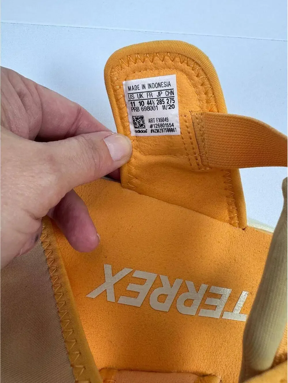 Adidas Terrex Sumra Hiking Sandals Gorpcore Outdoor Women’s Size 11 Orange